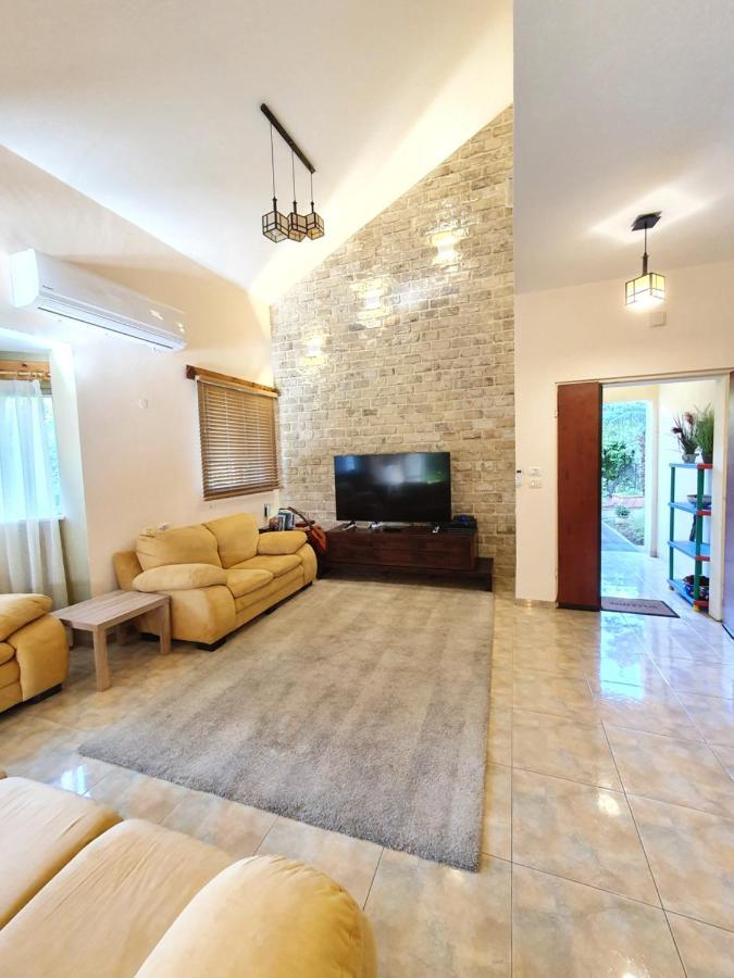 Huge & Private Villa In Kibbutz Dafna Exteriör bild