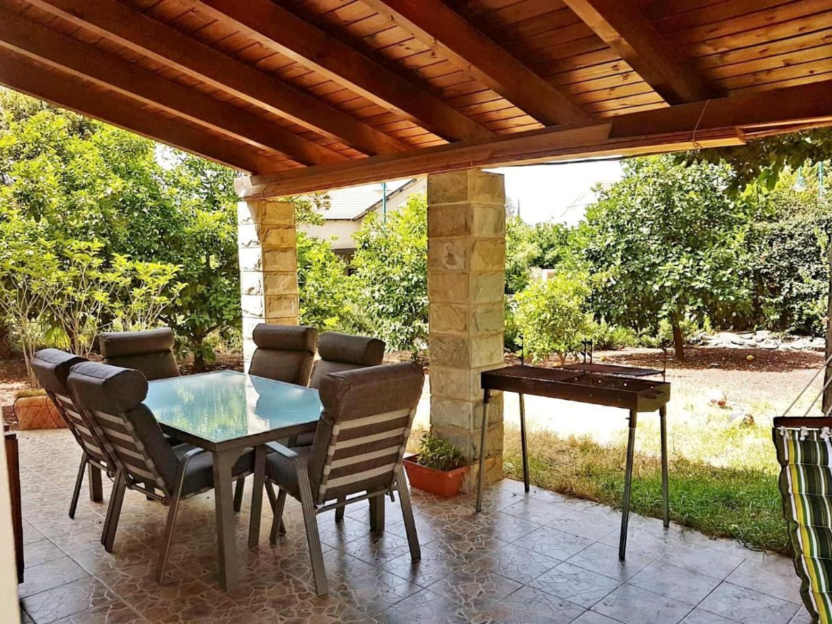 Huge & Private Villa In Kibbutz Dafna Exteriör bild